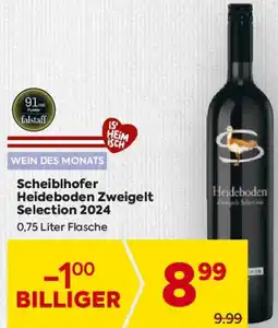 Billa Scheiblhofer Heideboden Zweigelt Selection 2024 Angebot