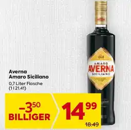 Billa Averna Amaro Siciliano Angebot