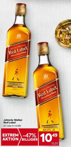 Billa Johnnie Walker Red Label Angebot