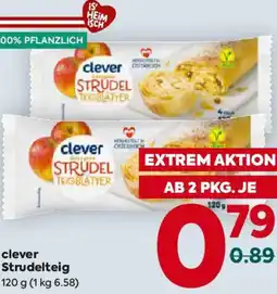 Billa clever Strudelteig Angebot