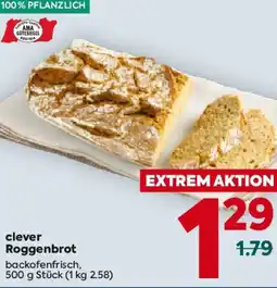 Billa clever Roggenbrot Angebot
