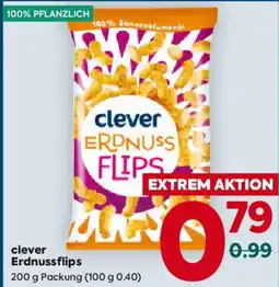 Billa clever Erdnussflips Angebot