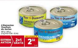 Billa 4 Diamanten Thunfisch Angebot