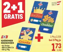 Metro Schärdinger käsescheiben Angebot