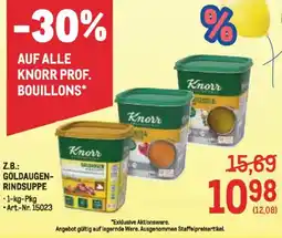 Metro Z.b.: goldaugen- rindsuppe Angebot