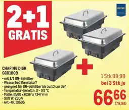 Metro Chafing dish gcd1009 Angebot