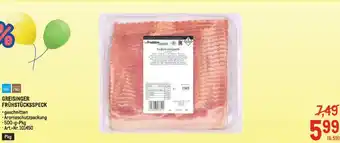 Greisinger frühstücksspeck