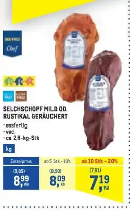 Metro Selchschopf mild od. rustikal geräuchert Angebot