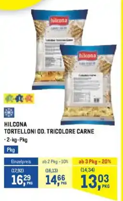 Metro HILCONA TORTELLONI OD. TRICOLORE CARNE Angebot