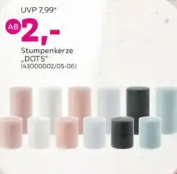Mömax Stumpenkerze „DOTS Angebot
