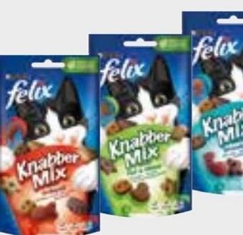 Interspar Felix Knabber Mix Katzensnacks Angebot