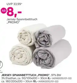 Mömax Jersey-spannbetttuch promo Angebot