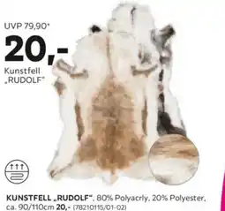 Mömax Kunstfell rudolf Angebot