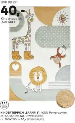 Mömax Kinderteppich safari 1 Angebot