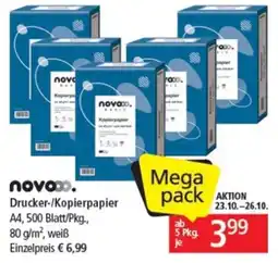Pagro Diskont novooo Drucker-/Kopierpapier Angebot