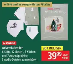 Pagro Diskont STABILO Adventkalender Angebot
