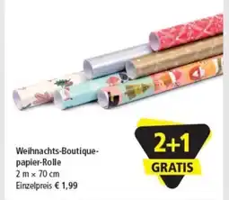 Pagro Diskont Weihnachts-Boutique- papier-Rolle Angebot