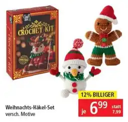 Pagro Diskont Weihnachts-Häkel-Set Angebot