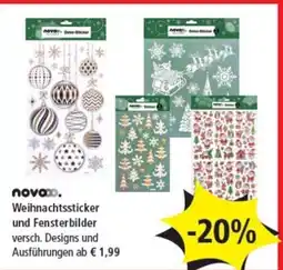 Pagro Diskont Weihnachtssticker und Fensterbilder Angebot