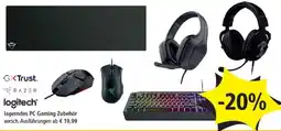 Pagro Diskont logitech lagerndes PC Gaming Zubehör Angebot