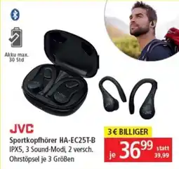 Pagro Diskont JVC Sportkopfhörer HA-EC25T-B IPX5 Angebot