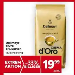 Billa Dallmayr d’Oro div. Sorten Angebot
