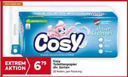 Billa Cosy Toilettenpapier div. Sorten Angebot