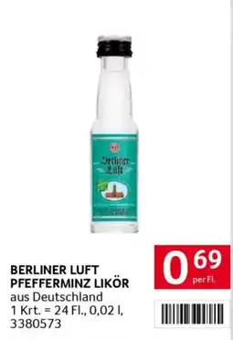 Transgourmet Berliner luft pfefferminz likör Angebot