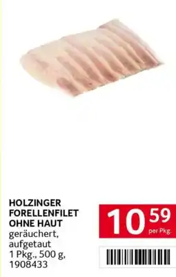 Transgourmet Holzinger forellenfilet ohne haut Angebot