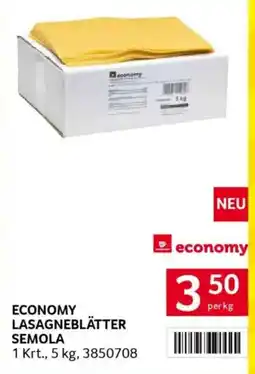 Transgourmet Economy lasagneblätter semola Angebot