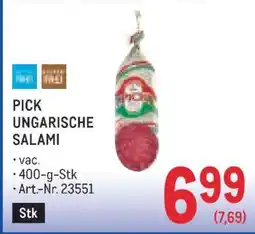 Metro Pick Ungarische Salami Angebot