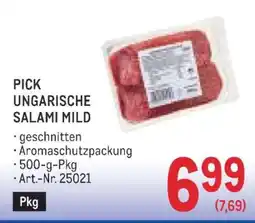 Metro PICK UNGARISCHE SALAMI MILD Angebot