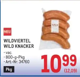 Metro WILDVIERTEL WILD KNACKER Angebot