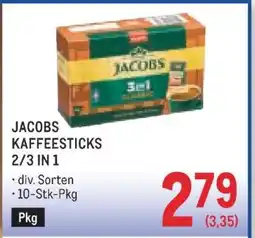 Metro Jacobs Kaffeesticks 2/3 IN 1 Angebot