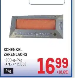 Metro SCHENKEL ZARENLACHS Angebot