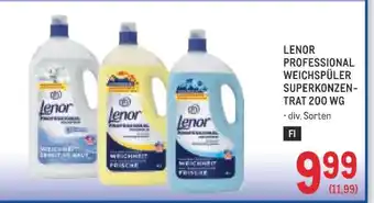 Metro LENOR PROFESSIONAL WEICHSPÜLER SUPERKONZENTRAT 200 WG Angebot