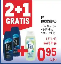 Metro FA DUSCHBAD Angebot