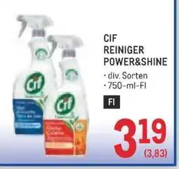 Metro CIF REINIGER POWER&SHINE Angebot