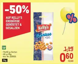 Metro KELLY'S ERDNÜSSE GERÖSTET & GESALZEN Angebot