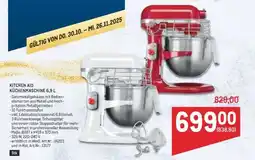 Metro KITCHEN AID KÜCHENMASCHINE 6,9 L Angebot