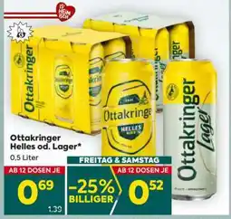 Billa Ottakringer Helles od. Lager Angebot