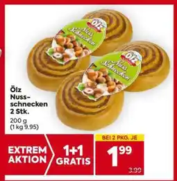 Billa Ölz Nussschnecken 2 Stk Angebot
