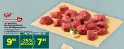 Billa Ja! Natürlich Bio-Gulaschfleisch vom Weidegenussrind Angebot