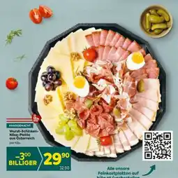 Billa Wurst-Schinken-Käse-Platte aus Österreich Angebot