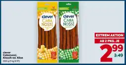 Billa clever Cabanossi Klassik od. Käse Angebot