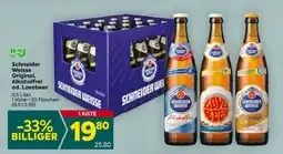 Billa Schneider Weisse Original, Alkoholfrei od. Lovebeer Angebot