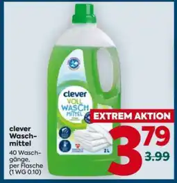 Billa clever Waschmittel Angebot