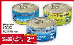 Billa 4 Diamanten Thunfisch div. Sorten Angebot