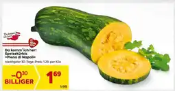 Billa Speisekürbis Piena di Napoli Angebot