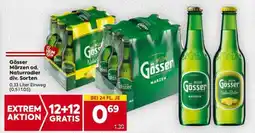 Billa Gösser Märzen od. Naturradler div. Sorten Angebot